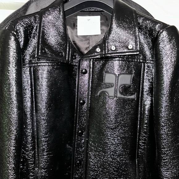 Courrèges Reediton Vinyl Jacket - Picture 3 of 7